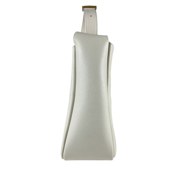 Saint Laurent 'Supple' Crema Leather Hobo Bag - Picture 5 of 11